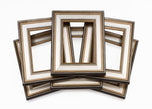 Traditional 2" Silver Six Pack Artist Frames