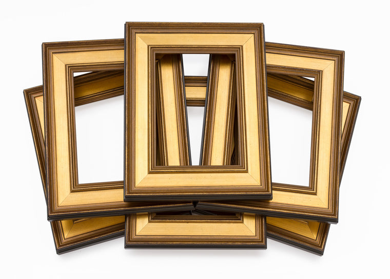Six Pack Gold Frames