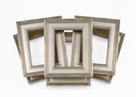 Academie 2 1/8" Silver Six Pack Artist Frames