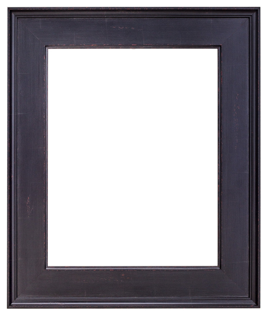 Black Frame with Red Undertones, artist frames