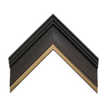 Dresden Black 2 3/8" Corner Sample