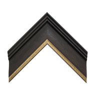 Dresden Black 2 3/8" Corner Sample