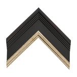 Dark Mahogany 2 3/4" Sliver Lip Corner Sample