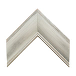 Andover Silver 2 11/16" Silver Corner Sample