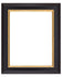 Academie 2 1/8" Black and Gold Six Pack Artist Frames