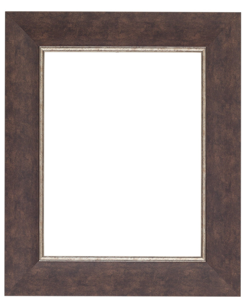 Oiled Bronze Frame with Silver Lip